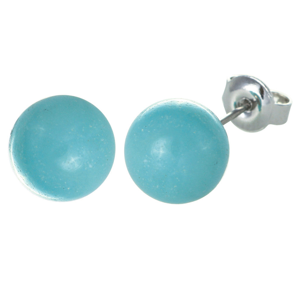 Opaque Stones Stud Earrings