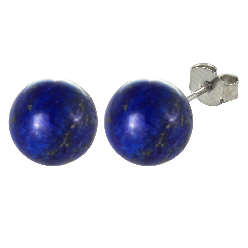 Opaque Stones Stud Earrings