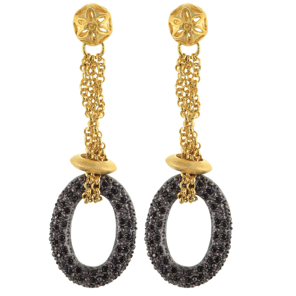 Based Metal Earrings